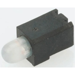 Kingbright Green, Red Right Angle PCB LED Indicator 3 mm (T-1) 2.5 V Multicolour L-1387QMP/1EGW