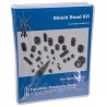 Fair-Rite 350 Piece Ferrite Kit 0199000019 Shield Bead Kit with 20 Different Bead Parts and 73 Material Types 0199000019