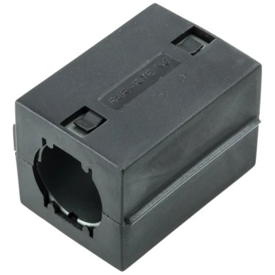 Fair-Rite Openable Round Cable Snap-Its Ferrite Core, Diameter 18.8 mm, Aperture 14.7x29.2x42 mm, EMI Suppression 0431173551