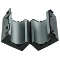 Fair-Rite Openable Round Cable Snap-Its Ferrite Core, Diameter 18.8 mm, Aperture 14.7x29.2x42 mm, EMI Suppression 0431173551