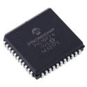 Microchip 8 bit PIC16F74 Microcontroller 20 MHz 7kB FLASH 44-Pin PLCC PIC16F74-I/L
