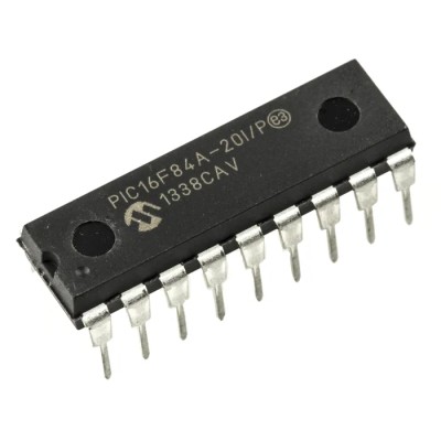Microchip 8-Bit PIC Microcontroller 20 MHz, 1kB FLASH, 18-Pin PDIP PIC16F84A