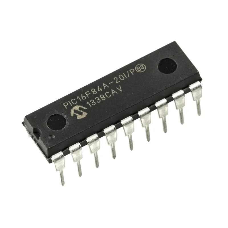 Microchip 8-Bit PIC Microcontroller 20 MHz, 1kB FLASH, 18-Pin PDIP PIC16F84A