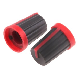 RS PRO 13 mm Diameter Grey Rubber Push-On Potentiometer Knob for 6 mm Circular Shaft 467-5866
