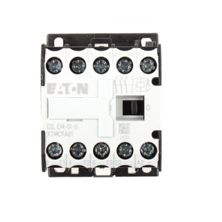 Eaton DILEM Contactor 24V DC Coil, 3-Pole, 9 A Contact Current, 4 kW Power Rating 010343 DILEM-01-G(24VDC)