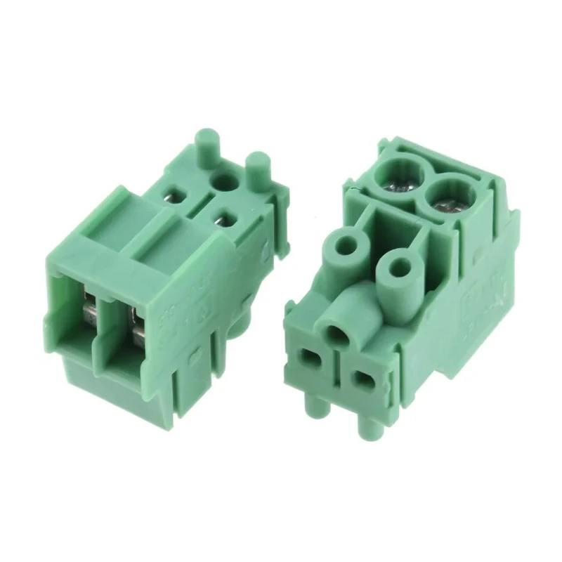 Phoenix Contact PT 1.5/2-PVH-3.5 Series Pluggable Terminal Block, 2-Contact, 3.5 mm Pitch, 10A, Nylon Housing 1984015