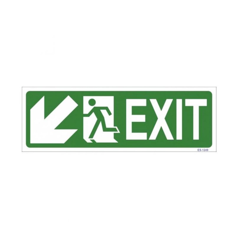 exit-with-man-running-sign-22424