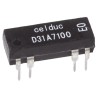 Celduc Reed Relay SPST 24V DC Coil 10W Power 2150Ω Resistance 100V DC Max 0.5A Max D31A7100
