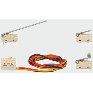 Saia-Burgess Roller Lever Micro Switch, Pre-Wired Terminal, 3A, 250V AC, SPDT, IP67 V4NSYRUL
