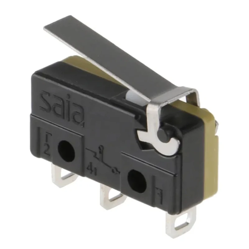 Saia-Burgess Hinge Lever Subminiature Micro Switch, Solder Terminal, 5A, 250 V AC, IP40 XCG3-J1-Z1
