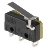 Saia-Burgess Hinge Lever Subminiature Micro Switch, Solder Terminal, 5A, 250 V AC, IP40 XCG3-J1-Z1