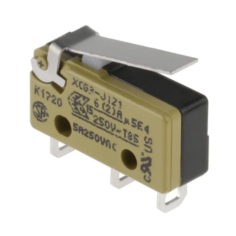 Saia-Burgess Hinge Lever Subminiature Micro Switch, Solder Terminal, 5A, 250 V AC, IP40 XCG3-J1-Z1