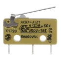 Saia-Burgess Hinge Lever Subminiature Micro Switch, Solder Terminal, 5A, 250 V AC, IP40 XCG3-J1-Z1