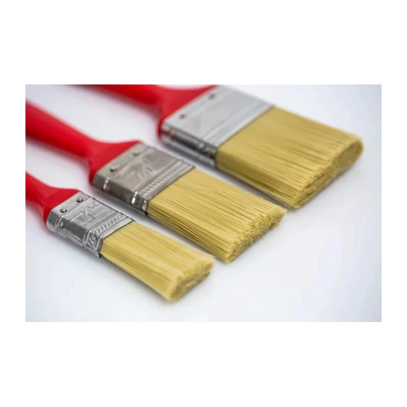 Cottam Mixed Synthetic Paint Brush Set with Flat Bristles, Water-Based Paint Suitable, Model 471-6333
