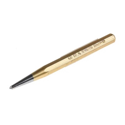 RS PRO Centre Punch, 8mm Shank Diameter, 100mm Overall Length, Air Hardened Chrome Vanadium Steel 473-0698