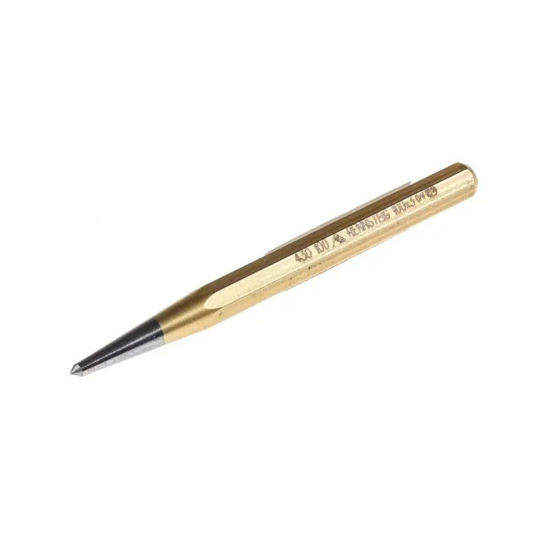 RS PRO Centre Punch, 8mm Shank Diameter, 100mm Overall Length, Air Hardened Chrome Vanadium Steel 473-0698