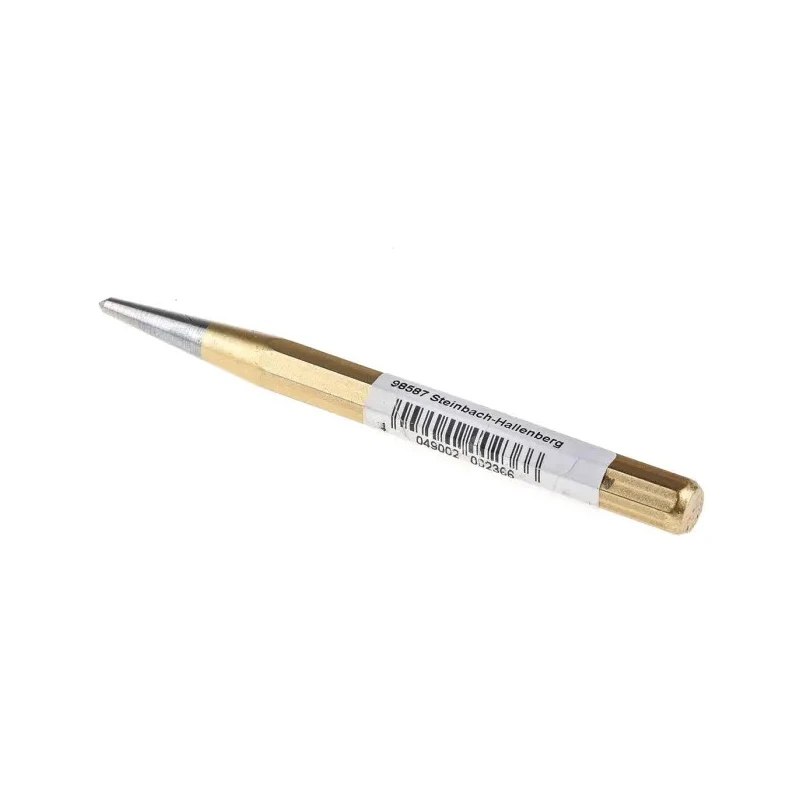 RS PRO Centre Punch, 8mm Shank Diameter, 100mm Overall Length, Air Hardened Chrome Vanadium Steel 473-0698