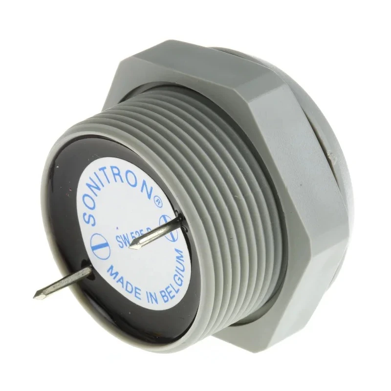 Sonitron 87 dB Panel Mount Internal 26 mm Buzzer 36.5 mm Diameter, 140 mm Length, 5 V dc Minimum Supply Voltage SW535B