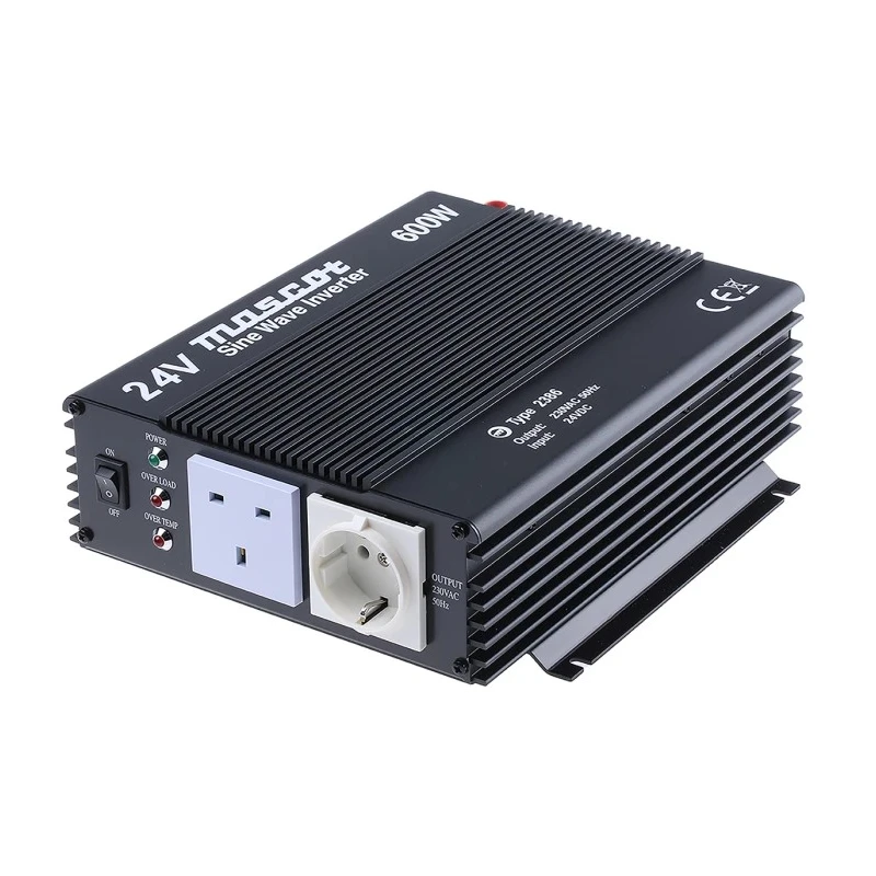 Mascot 1000W Pure Sine Wave Power Inverter, 30V DC Input, 230V AC Output, Terminal Block Connector 2386000041