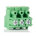 Phoenix Contact PT 1.5/3-PVH-5.0 Series Pluggable Terminal Block 3-Contact 5 mm Pitch 1 Row 15A 630V Nylon Housing 1934874