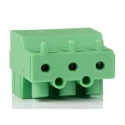 Phoenix Contact PT 1.5/3-PVH-5.0 Series Pluggable Terminal Block 3-Contact 5 mm Pitch 1 Row 15A 630V Nylon Housing 1934874