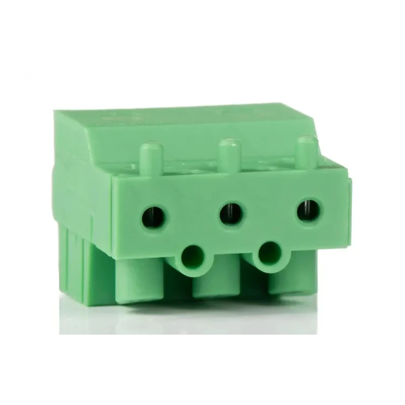 Phoenix Contact PT 1.5/3-PVH-5.0 Series Pluggable Terminal Block 3-Contact 5 mm Pitch 1 Row 15A 630V Nylon Housing 1934874