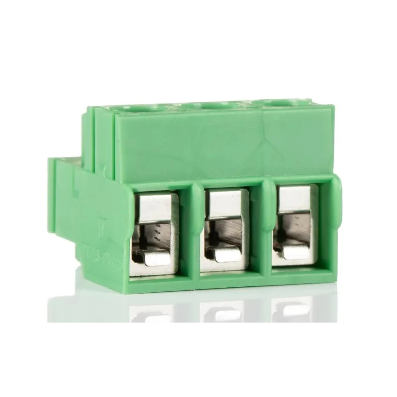 Phoenix Contact PT 1.5/3-PVH-5.0 Series Pluggable Terminal Block 3-Contact 5 mm Pitch 1 Row 15A 630V Nylon Housing 1934874