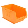 RS PRO Polypropylene Storage Bin 240 mm x 150 mm x 130 mm Orange 469-6778