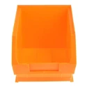 RS PRO Polypropylene Storage Bin 240 mm x 150 mm x 130 mm Orange 469-6778