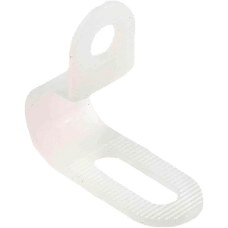 RS PRO 9.5 mm Closed Inside Diameter Nylon Natural Colour P-Clip 472-6403