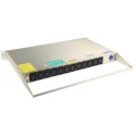 RS PRO 20A 250V 12 Gang Fused IEC C13 Socket Bar with Switchable Outputs 19in Rack Mount 472-6475