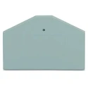 WAGO 281 Series End & Intermediate Plate for Use with 281 Series Terminal Blocks 281-312