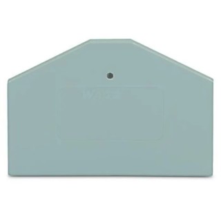 WAGO 281 Series End & Intermediate Plate for Use with 281 Series Terminal Blocks 281-312