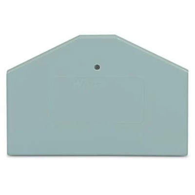 WAGO 281 Series End & Intermediate Plate for Use with 281 Series Terminal Blocks 281-312