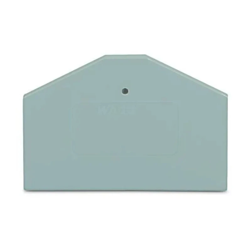 WAGO 281 Series End & Intermediate Plate for Use with 281 Series Terminal Blocks 281-312