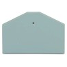WAGO 281 Series End & Intermediate Plate for Use with 281 Series Terminal Blocks 281-312