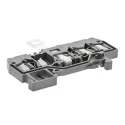 WAGO 280 Series Disconnect Terminal Block Grey, 2.5mm², 1-Level, Cage Clamp 280-683