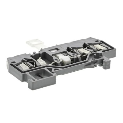WAGO 280 Series Disconnect Terminal Block Grey, 2.5mm², 1-Level, Cage Clamp 280-683