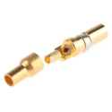 RS PRO DIN 41612 Backplane Connector Contact Female Gold Copper Alloy Solder Termination 2A 125°C 477-7350