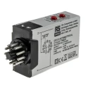 RS PRO UNI Series Multi-voltage Timer Relay, 11-Contact, DPDT Switch, 12 to 250 V dc, 12V/240 V ac, 0.1 s to 100 178-5022