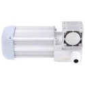 Mini Motor AC Geared Motor 20 W 3 Phase 2-Pole 230V 400V Aluminium Worm Gear Shaft 9mm BC2000
