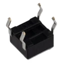TE Connectivity Black Tactile Switch Button SPST 50mA 24 V dc Surface Mount 1.4 mm Actuator Length 1825910-6