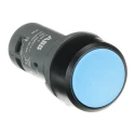 ABB CP1 Series Push Button Switch Panel Mount Blue Actuator 2A Switch Contact Current 125 VDC 1SFA619100R1014 CP1-10L-10