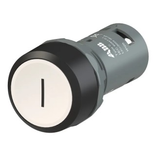 ABB Compact Series Illuminated Momentary Push Button Switch 22 mm Panel Cutout SPST Screw Terminal IP20 IP66 CP11-10W-10