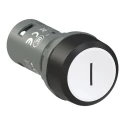 ABB Compact Series Illuminated Momentary Push Button Switch 22 mm Panel Cutout SPST Screw Terminal IP20 IP66 CP11-10W-10