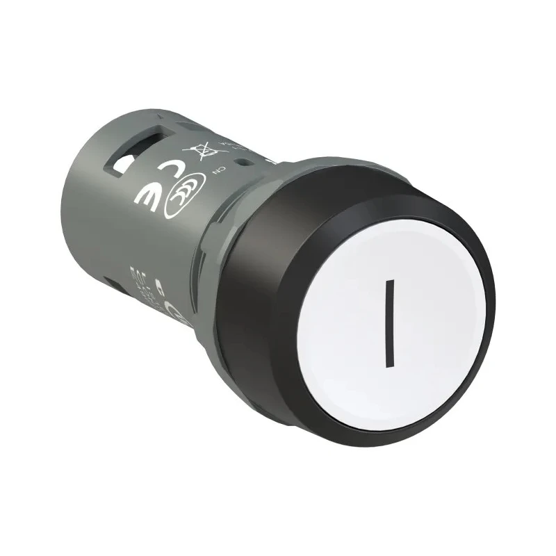 ABB Compact Series Illuminated Momentary Push Button Switch 22 mm Panel Cutout SPST Screw Terminal IP20 IP66 CP11-10W-10