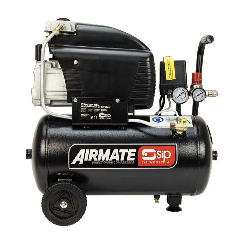 SIP Portable Oil Free Air Compressor 4.1 kW Motor, 116 psi Max Pressure, 25 kg Weight, 24 L Tank Capacity 06457