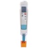 Testo pH Meter 206-pH1, ±0.02 pH Accuracy, 0.01 pH Resolution, 14 pH Max, 60°C Max 0563 2061