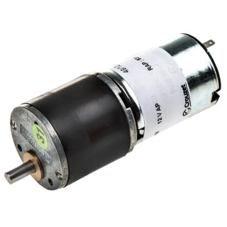 Crouzet Brushed Geared DC Geared Motor, 3 W, 12V, 50 Ncm Torque, 4.6 RPM, 5 mm Shaft Diameter Model 82862202