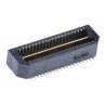 Samtec QTE Series Straight Surface PCB Header, 40 Contacts, 0.8 mm Pitch, 2 Row, Shrouded QTE-020-01-L-D-A
